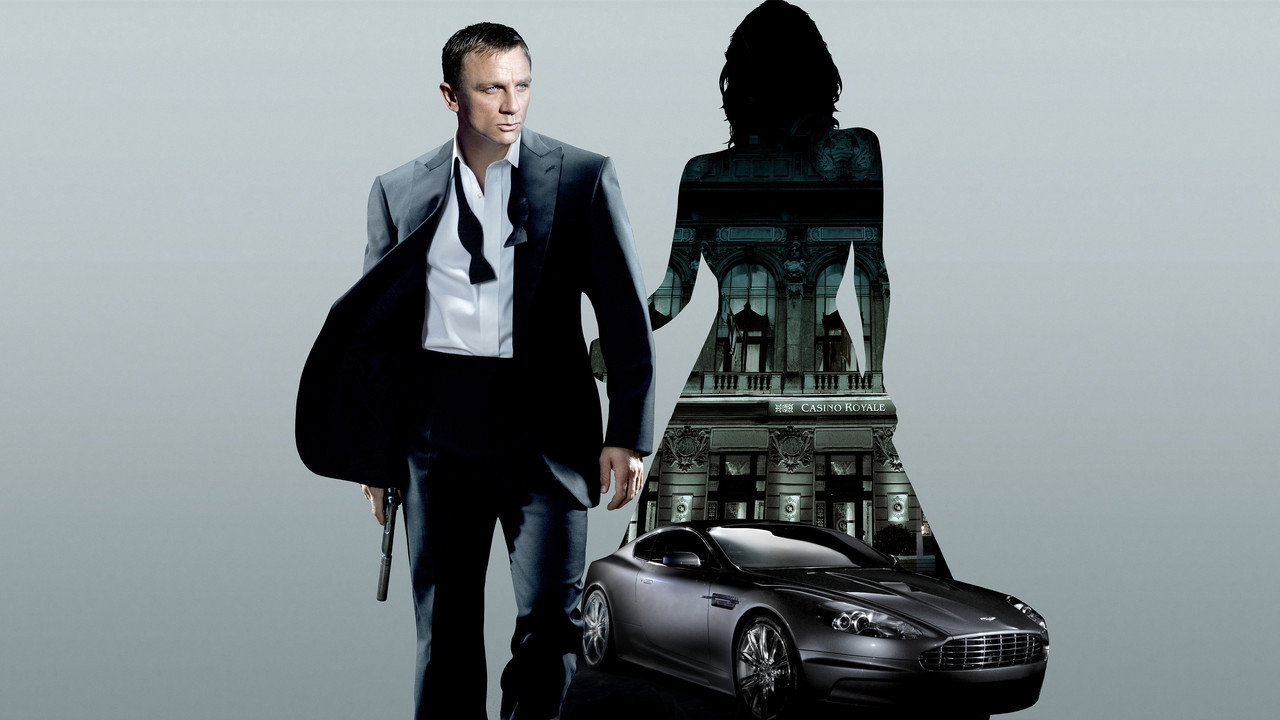 Casino Royale / James Bond cycle scene still